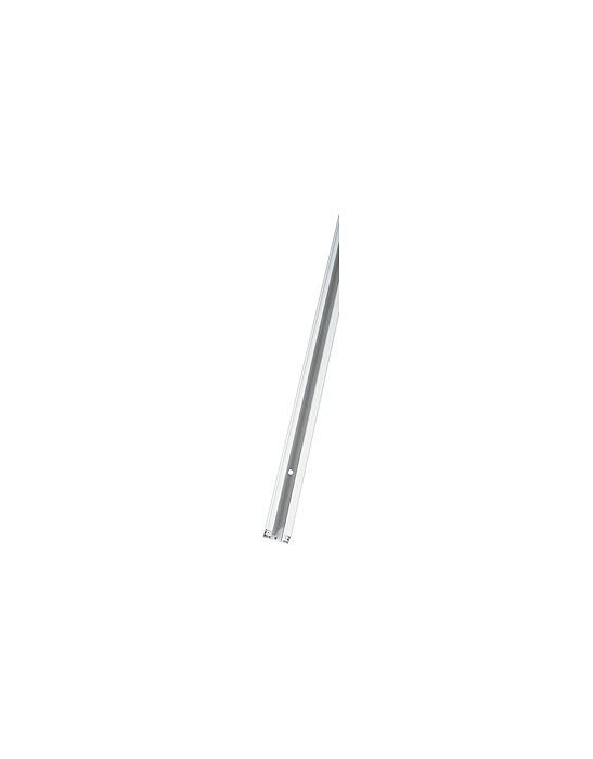 Rail en saillie blanc de 1 m avec allumage