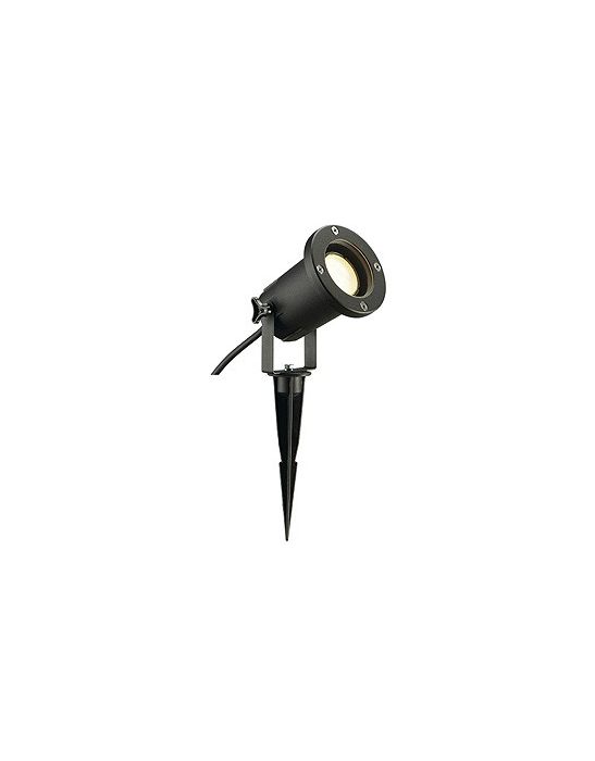 Projecteur extérieur Nautilus noir avec piquet xl