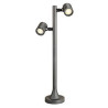 SPOT NEW MYRA 2 têtes anthracite, GU10, IP44