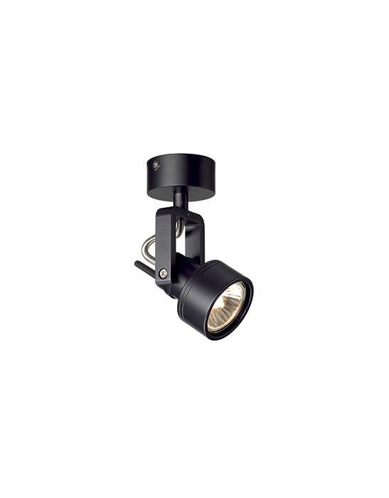 Spot Inda noir gu10 en 230v