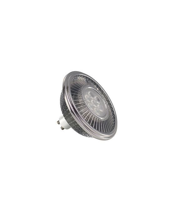 Lampe LED ES111, 4000K, gris argent, 17,5W Power led variable
