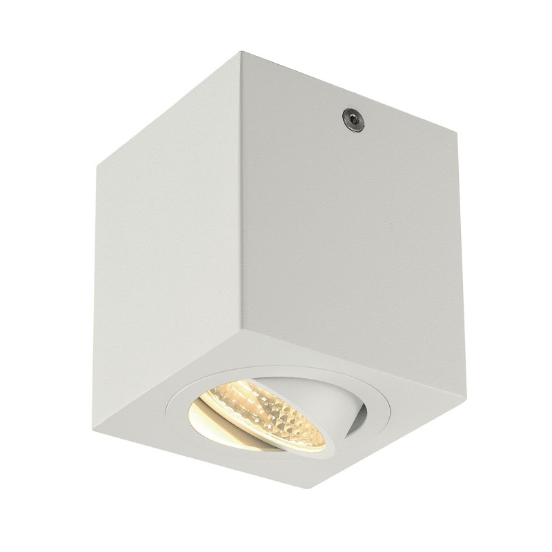 plafonnier blanc mat TRILEDO CARRE CL, 6W, 3000K