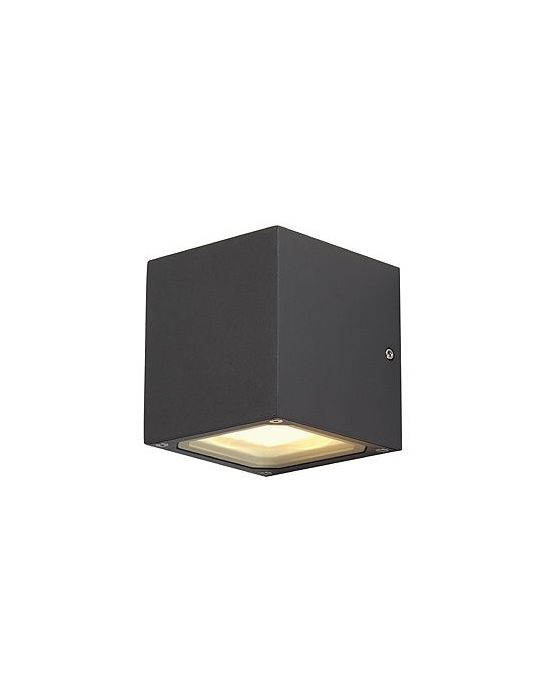 applique anthracite Sitra cube, gx53, 9w max