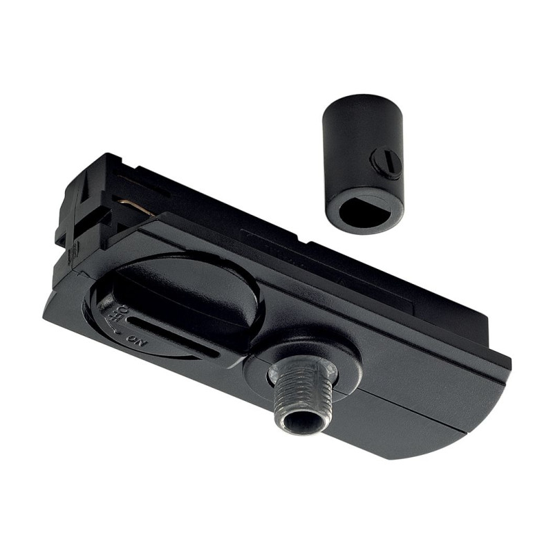 Rail noir 1 allumage avec adaptateur 1 allumage pour suspensions