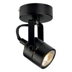 Spot 79 noir gu10 avec...