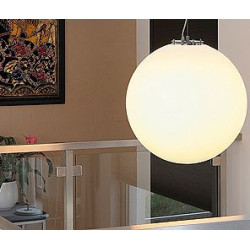 suspension ROTOBALL 40 blanche E27. max. 24W