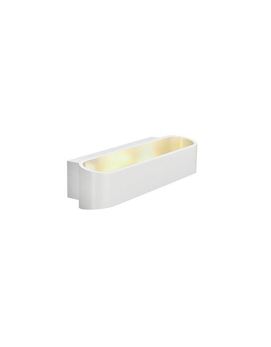 Applique ASSO LED ovale blanche led 2X5W