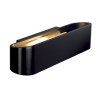 Applique OVALE OSSA NOIR MAT UP&DOWN R7s, max. 120W