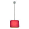 Abat-jour bordeaux FENDA textile